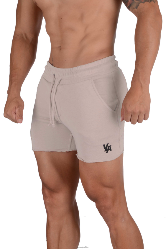 YoungLA ropa - 102 pantalones cortos de rizo francés de culturismo champiñón ropa hombres YoungLA N8PZ657