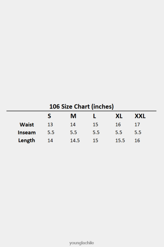 106 pantalones cortos vintage lavado marrón ropa hombres YoungLA N8PZ622 - YoungLA gym