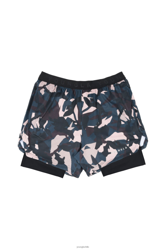 YoungLA poleras - pantalones cortos de compresión de camuflaje 138 trilogy camuflaje del desierto ropa hombres YoungLA N8PZ724