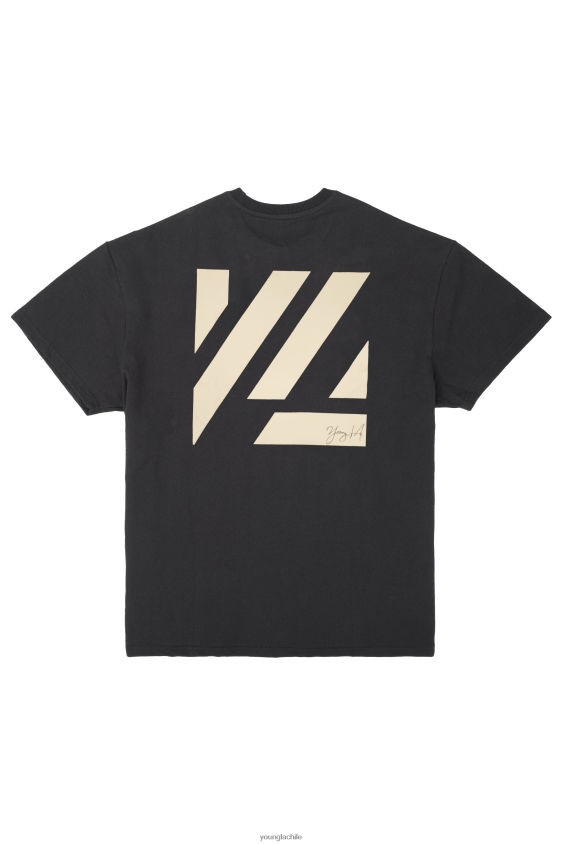 YoungLA attack on titan - 413 camisas bloque de gran tamaño negro ropa hombres YoungLA N8PZ258