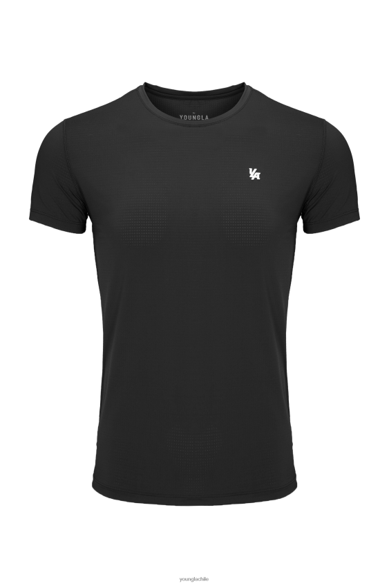 YoungLA pantalones - 423 zephyr manga corta de compresión negro ropa hombres YoungLA N8PZ140