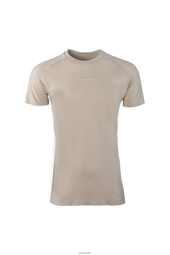 Camiseta de compresión de nueva generación 454 beige ropa hombres YoungLA N8PZ376 - ropa YoungLA Chile