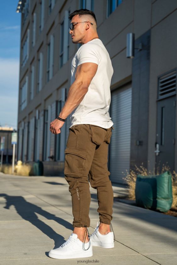 206 joggers de combate rambo lavado de oliva militar ropa hombres YoungLA N8PZ915 - ropa YoungLA Chile