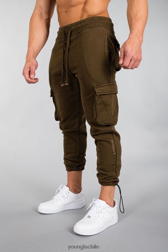 206 joggers de combate rambo negro ropa hombres YoungLA N8PZ913 - YoungLA poleras