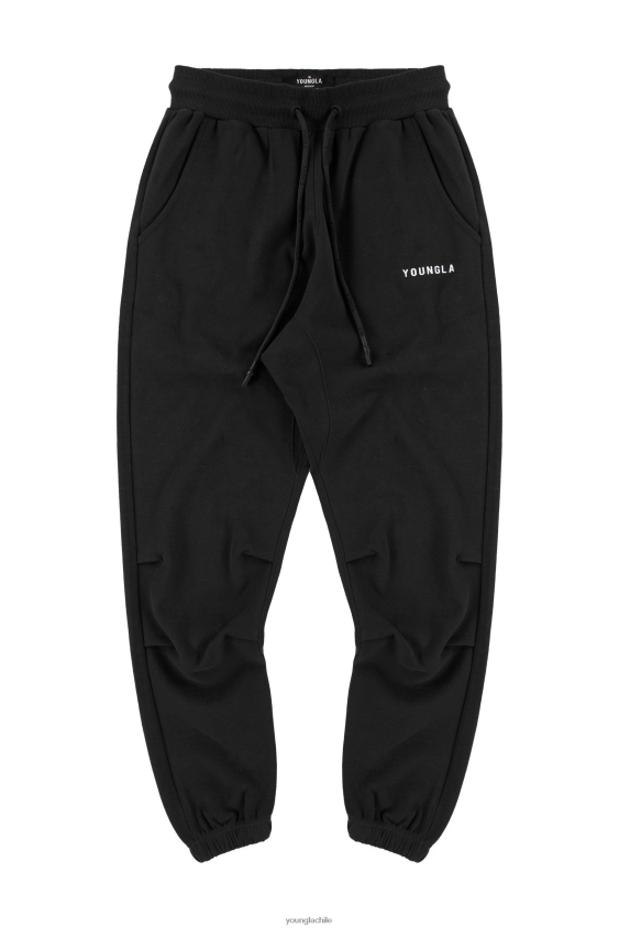 210 joggers de retroceso negro ropa hombres YoungLA N8PZ933 - YoungLA ropa