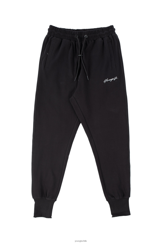 YoungLA poleras - 228 corredores de nube negro ropa hombres YoungLA N8PZ868