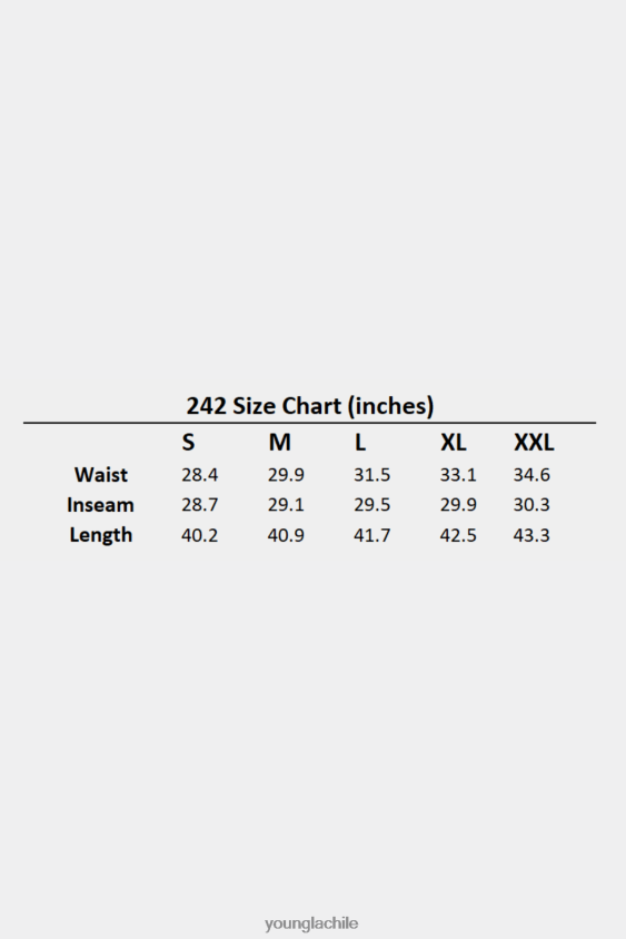 YoungLA gym - 242 corredores viajeros negro ropa hombres YoungLA N8PZ909