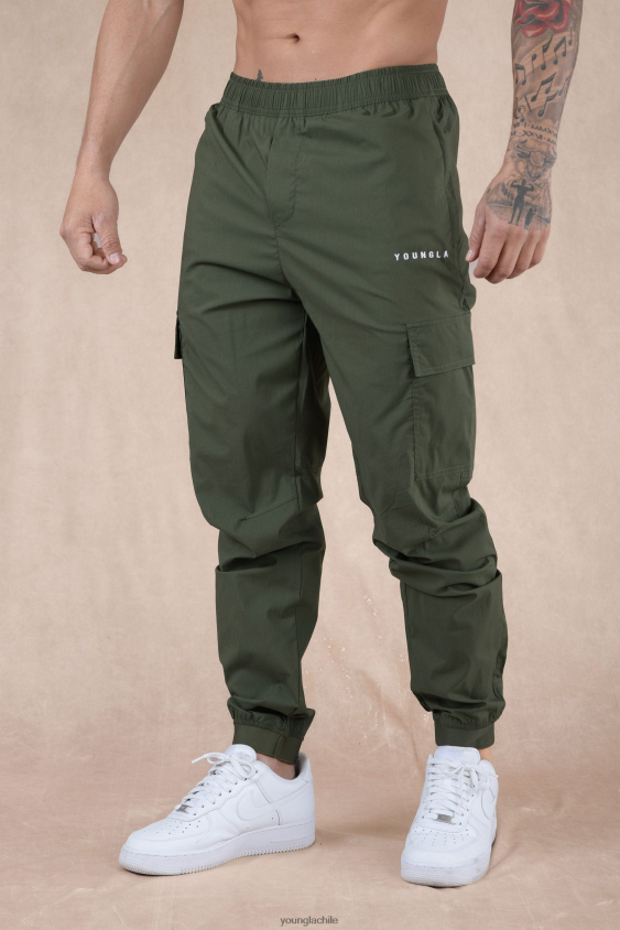 YoungLA pantalones - 242 corredores viajeros verde oliva ropa hombres YoungLA N8PZ911