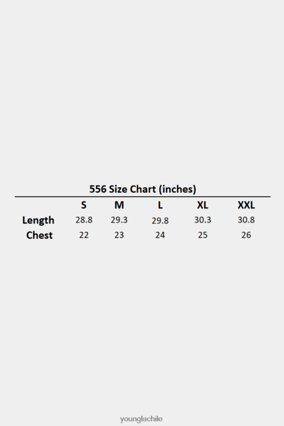 YoungLA pantalones - 556 chaqueta de franela de perfil alto negro ropa hombres YoungLA N8PZ830