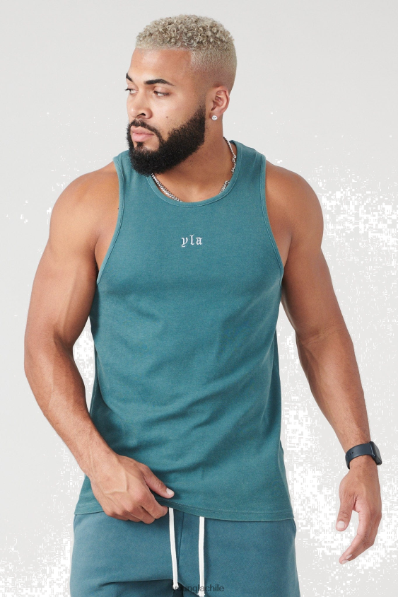 lavado verde azulado