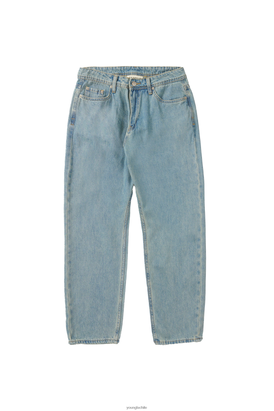 609 - jeans holgados lavado azul claro ropa hombres YoungLA N8PZ755 - YoungLA compression shirt