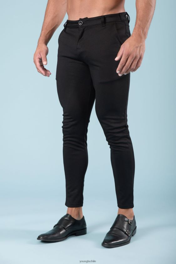 614 pantalones de vestir elegantes cuadros grises ropa hombres YoungLA N8PZ745 - YoungLA gym