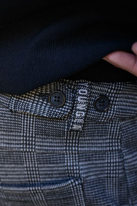 YoungLA joggers - 615 nuevos pantalones de vestir Gris oscuro ropa hombres YoungLA N8PZ750