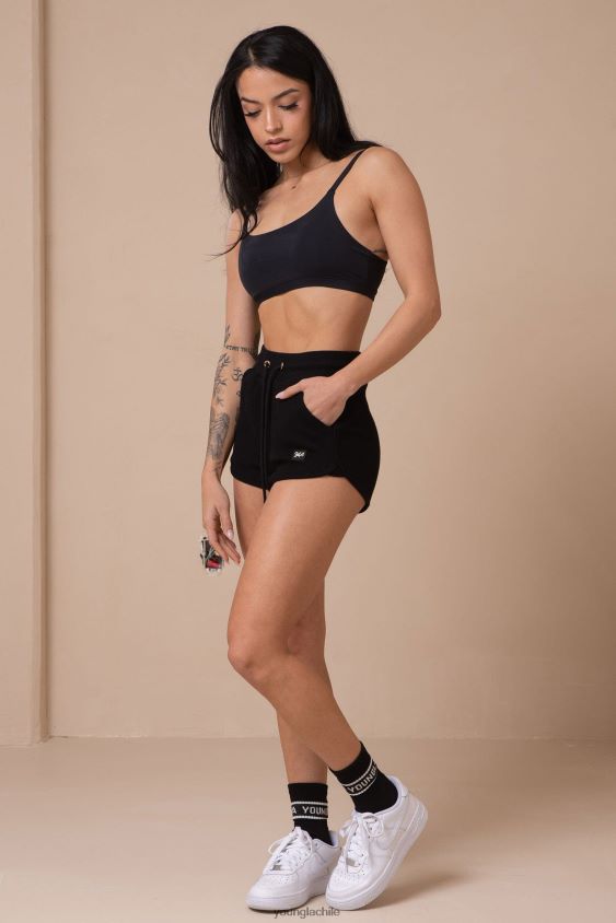 YoungLA Chile - pantalones cortos color melocotón w113 Marfil ropa mujer YoungLA N8PZ1101