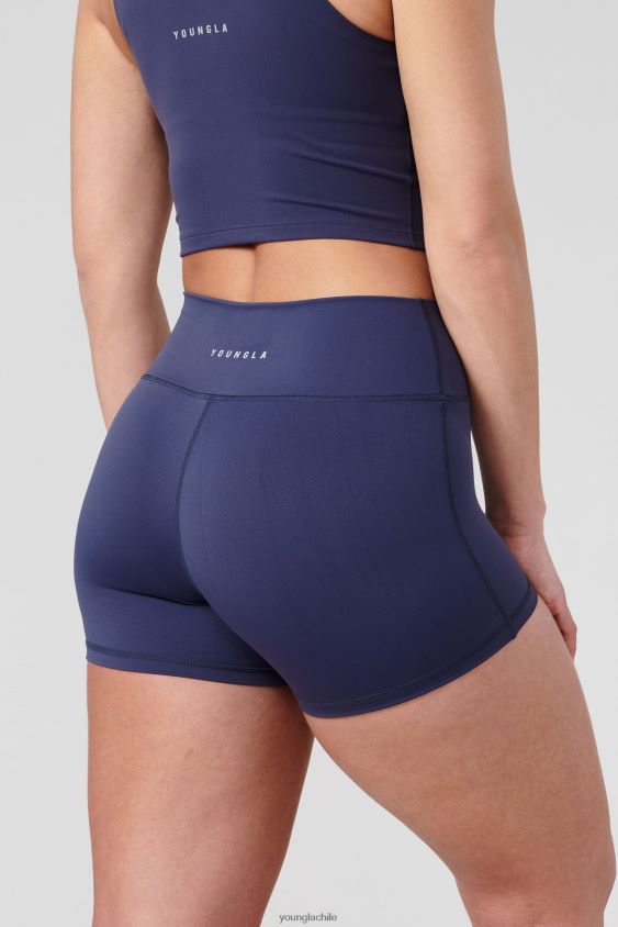 pantalones cortos de motociclista w110 de nivel superior de 3\" Dalia Negra ropa mujer YoungLA N8PZ1116 - YoungLA poleras