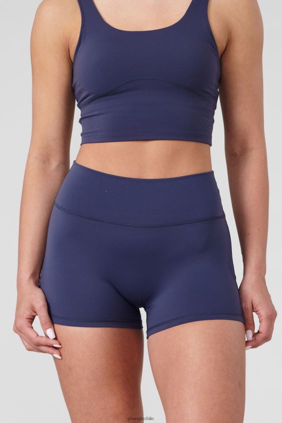 pantalones cortos de motociclista w110 de nivel superior de 3\" Dalia Negra ropa mujer YoungLA N8PZ1116 - YoungLA poleras