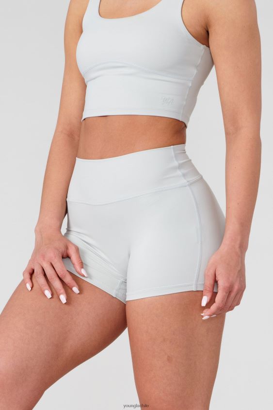 YoungLA compression shirt - pantalones cortos de motociclista w110 de nivel superior de 3\" no me olvides azul ropa mujer YoungLA N8PZ1113