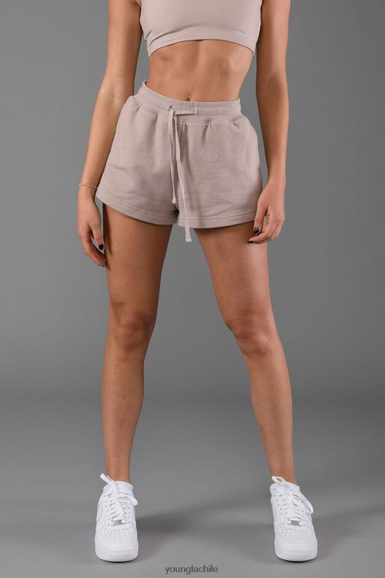 w101 - pantalones cortos de todos los días carbón ropa mujer YoungLA N8PZ1108 - YoungLA joggers