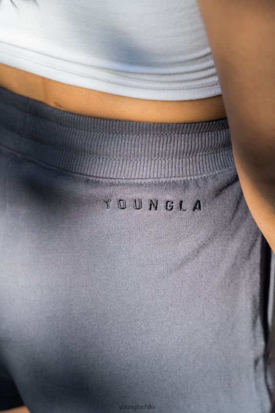 w101 - pantalones cortos de todos los días carbón ropa mujer YoungLA N8PZ1108 - YoungLA joggers