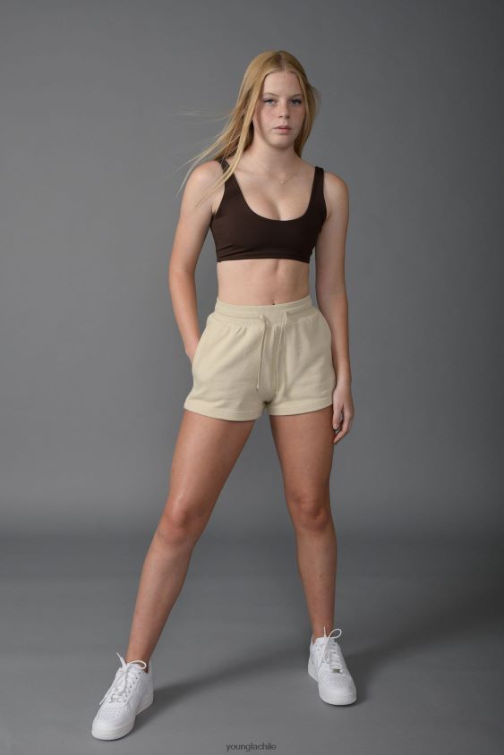 w101 - pantalones cortos de todos los días malva polvoriento ropa mujer YoungLA N8PZ1106 - YoungLA attack on titan