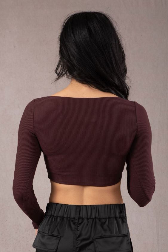 top corto gracia w419 negro ropa mujer YoungLA N8PZ1046 - YoungLA gym