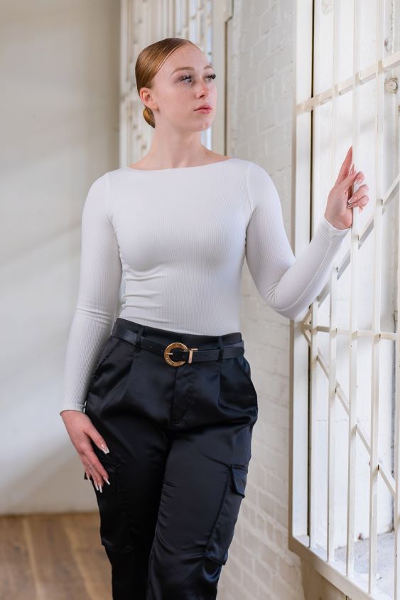 YoungLA joggers - w420 gracia superior leche de coco ropa mujer YoungLA N8PZ1069