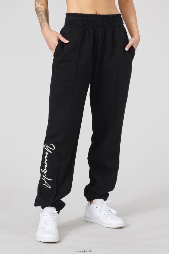 YoungLA pantalones - corredores de script w202 2.0 blanco brezo ropa mujer YoungLA N8PZ1132