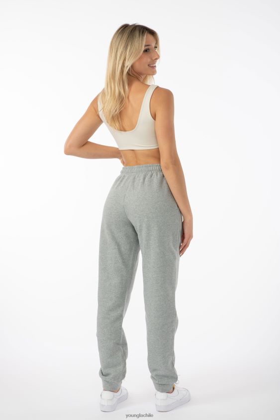 joggers de triple cuerda w207 Rosa empolvado ropa mujer YoungLA N8PZ1135 - YoungLA joggers