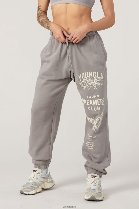 YoungLA gym - joggers soñadores w211 carbón ropa mujer YoungLA N8PZ1121