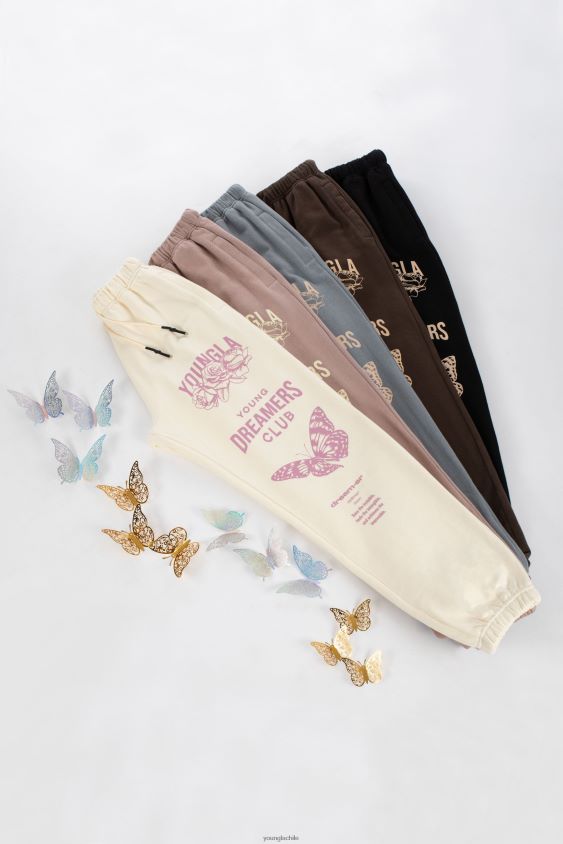 joggers soñadores w211 lavado marrón ropa mujer YoungLA N8PZ1171 - YoungLA compression shirt