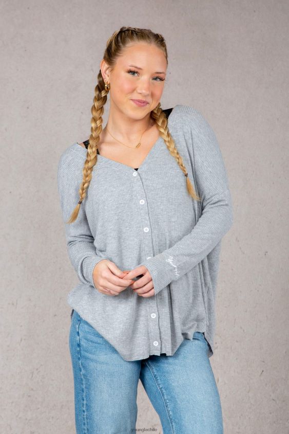 cárdigan café w415 crema de vainilla ropa mujer YoungLA N8PZ1195 - YoungLA attack on titan