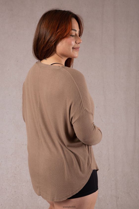 cárdigan café w415 crema de vainilla ropa mujer YoungLA N8PZ1195 - YoungLA attack on titan