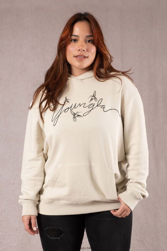 YoungLA joggers - sudadera con capucha extragrande de colibrí w509 oliva oscuro ropa mujer YoungLA N8PZ1188